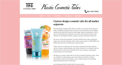 Desktop Screenshot of plasticcosmetictubes.com